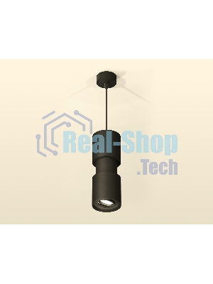 Светильник Ambrella Light XP7723030 SBK/PBK черный песок/черный полированный MR16 GU5.3