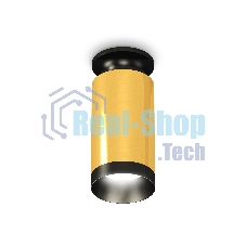 Светильник Ambrella Light XS6327100 PYG/PBK золото желтое полированное/черный полированный MR16 GU5.3 (N6902, C6327, N6131)
