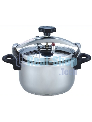 Скороварка Kelli KL-4061 5 л (Объем 5 л, с доп.кольцом/без доп. крышки. Высококачественная нерж. сталь. 3-х слойное теплоемкое дно. Быстрое приготовление. Долго сохраняет тепло. Идеально для диетического питания. Ручки не нагреваются. Крышка из нерж. стали с клапаном...)