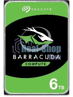 Жесткий диск Seagate 6Tb 5400rpm SATA 6Gb/S 256MB Barracuda 3.5