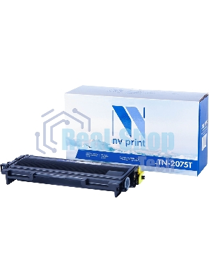 Картридж NVPrint совместимый Brother TN-2075T для HL-2030R/2040/2070NR/FAX-2920R/2825/DCP-7010R/7025/MFC-7420R/7820NR (2500k)