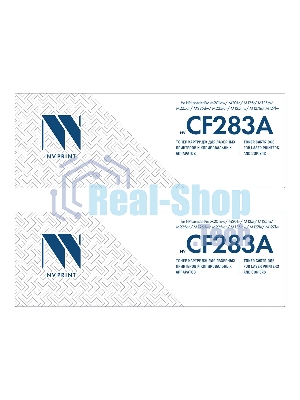 Картридж NVP совместимый NV-CF283A-SET2 для HP LaserJet Pro M201dw/M201n/M125r/M125ra/M225dn/M225dw/M225rdn/M125rnw/M127fn/M127fw (1500k) (2 шт)