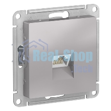 Механизм розетки компьютерной AtlasDesign RJ45 алюм. SchE ATN000383