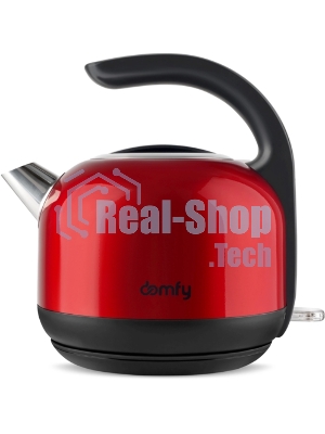 Чайник электрический Domfy DSB-EK304 1.7л. 2200Вт черный (корпус: стекло)