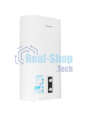 Водонагреватель электрический Candy CF50V-P1 INOX белый, накопительный, 50 л, 2 кВт