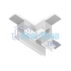 GL1041 WH белый коннектор T-образный для встраиваемого шинопровода Magnetic 220V 110*80*47