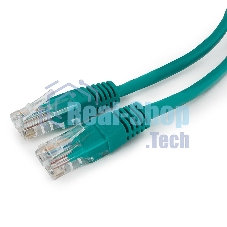 Патч-корд UTP Cablexpert cat.5e, 0.5м, литой, многожильный, зеленый