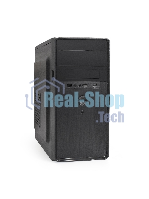 Компьютерный корпус Minitower ExeGate EX286424RUS BA-309-350W-8 (mATX, БП AA350 с вент. 8см, 2хUSB, HD аудио, черный)