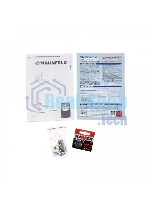 Вытяжка встраиваемая Maunfeld Fantasy 90 белый, 90 см, 1050 куб. м/ч, 48 дБ