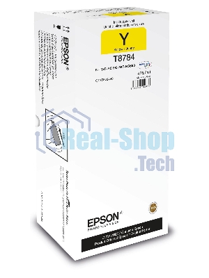 Картридж струйный Epson C13T838440 желтый (20 000 стр. 167.4 мл) для WorkForce WF-R5190DTW WF-R5190, WF-R5690DTWF WF-R5690