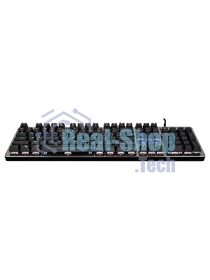 Клавиатура Oklick 970G Dark Knight проводная, USB Type-A, чёрный/серебристый