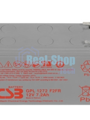 Аккумулятор CSB GPL1272 F2FR (12V 7.2Ah)