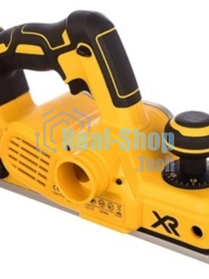 Аккумуляторный бесщеточный рубанок XR DeWalt DCP580N-XJ черный/желтый