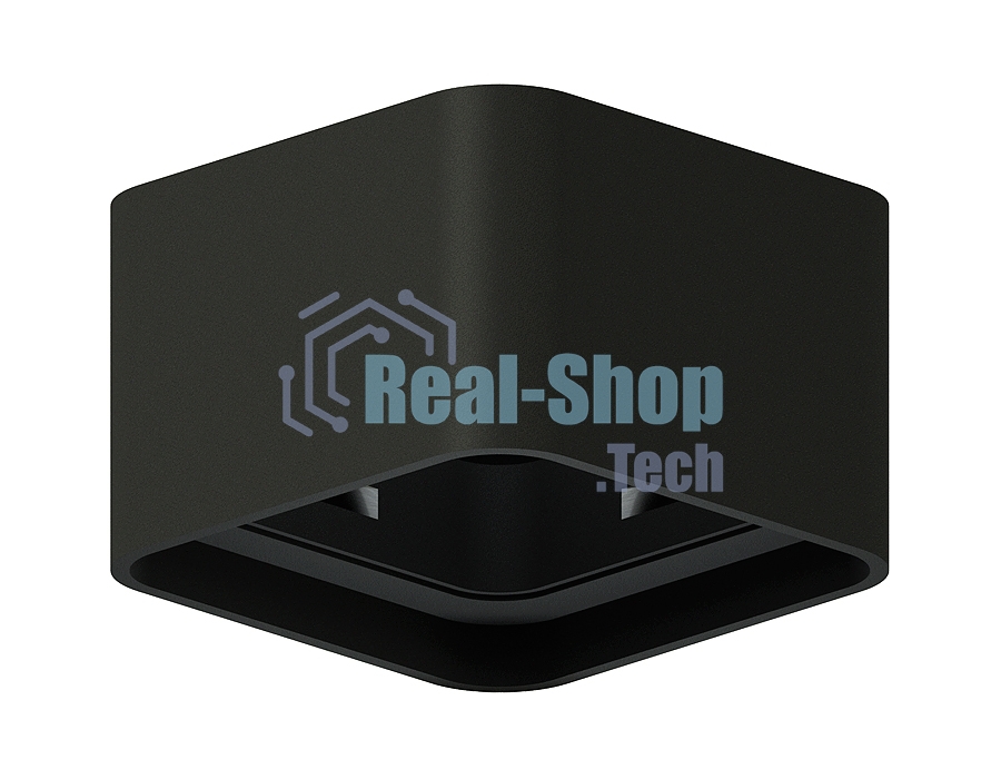 Корпус светильника C7833 SBK черный песок 95*95*H60mm MR16 GU5.3