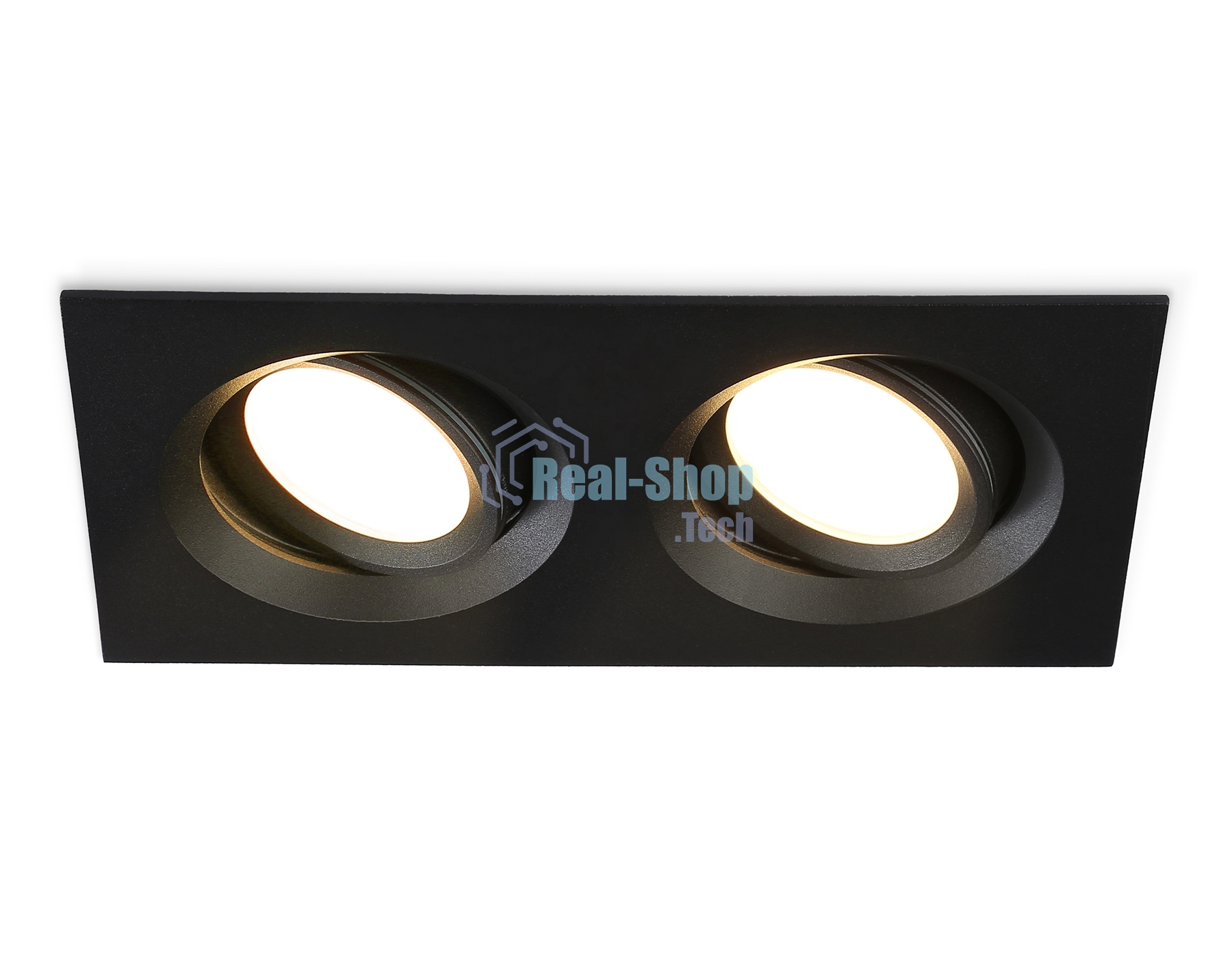 Светильник Ambrella light TN1146/2 BK черный IP44 GU5.3/2 180*95*38