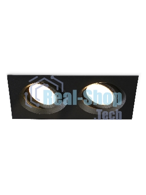 Светильник Ambrella light TN1146/2 BK черный IP44 GU5.3/2 180*95*38