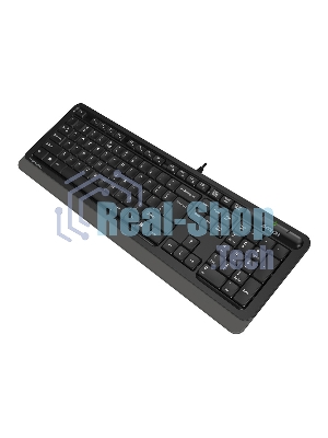 Клавиатура проводная A4Tech Fstyler FK10, USB, черный/серый