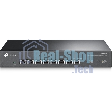 Коммутато TP-Link 8-port Desktop/Rackmount 10G Unmanaged Switch, 8 100/1G/2.5G/5G/10G RJ-45 ports,  1 Fan with intelligent speed control, 100-240 VAC, 50/60 Hz.