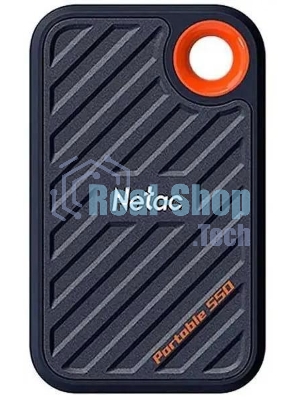 Внешний SSD Netac ZX20, 2TB, USB 3.2 Gen 2x2 Type-C, R/W 2000/1800, черный