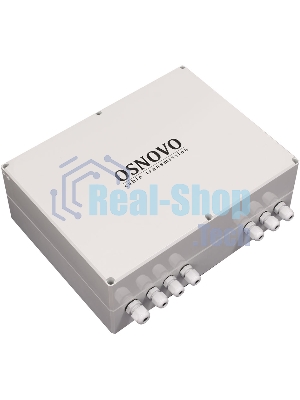 Коммутатор уличный Osnovo L2+ гигабитный коммутатор на 6 портов, 4*10/100/1000Base-T PoE, 2 SFP порта 1000Base-X, PoE до 30W на порт, суммарно PoE до 120W, IP66