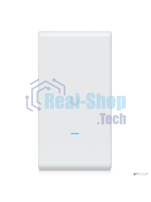 Точка доступа Wi-Fi Ubiquiti UniFi 6 AP Mesh Pro Точка доступа 2,4+5 ГГц, Wi-Fi 6, 2х2 MU-MIMO, 802.3af, 2х 1G Ethernet