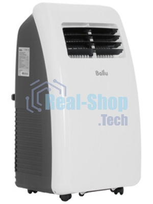 Кондиционер мобильный Ballu Aura BPAC-07 CP/N1_24Y 7000 BTU, 18 м², 47 дБ, охлаждение, осушение, белый