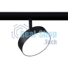 Светильник трековый светодиодный GL3855 BK черный IP20 18W 4200K 48V D115*30