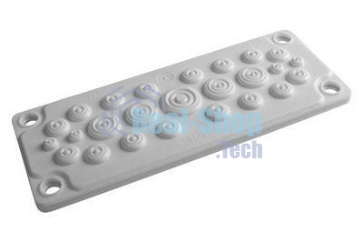 Ввод кабельный ДКС R5HTC25 пластик V0 UL94. (25 отв.) IP65
