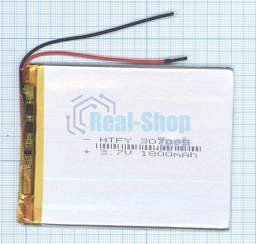 Аккумулятор Li-Pol (батарея) 3x70x85 мм 2pin 3.7V/1600mAh