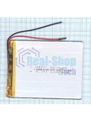 Аккумулятор Li-Pol (батарея) 3x70x85 мм 2pin 3.7V/1600mAh
