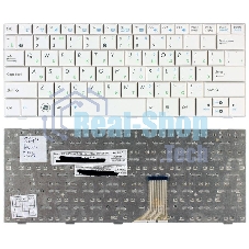 Клавиатура для ноутбука Asus Eee PC 1005HA 1008HA 1001HA 1001px белая