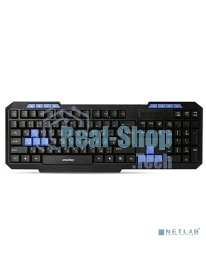 Клавиатура проводная мультимедийная Smartbuy ONE 221 USB черная SBK-221U-K