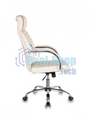Кресло Бюрократ T-8010SL/IVORY слоновая кость, экокожа