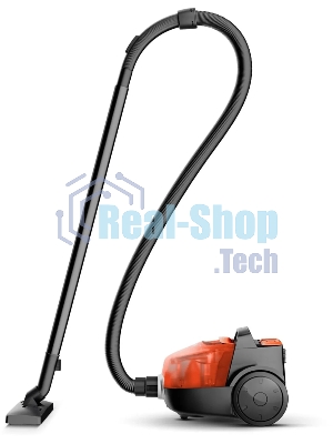 Пылесос Tefal MICRO SPACE CYCLONIC TW3235EA оранжевый/черный, 350/1600 Вт, уборка сухая, пылесборник контейнер 1 л