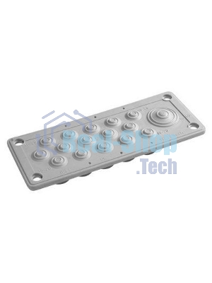 Ввод кабельный ДКС R5HTC16 пластик V0 UL94. (16 отв.) IP54