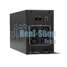 Источник бесперебойного питания ExeGate EP285480RUS SpecialPro UNB-1000.LED.AVR.C13.RJ.USB 1000VA/650W, LED, AVR, 6*IEC-C13, RJ45/11, USB, черный