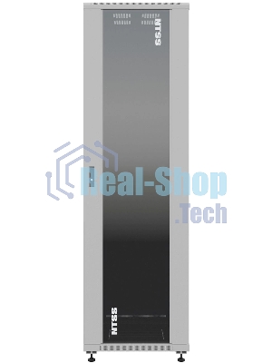 Шкаф серверный NTSS Премиум (NTSS-R32U6080GS) напольный 32U 600x800мм пер.дв.стекл металл 900кг серый 1542мм 71.3кг 1542мм IP20 сталь