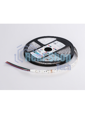 Светодиодная лента Ambrella light GS2302 5050 60Led/ 14.4W m/ 12V IP65 RGB/ 5000*10*2.87mm (4 конт.)