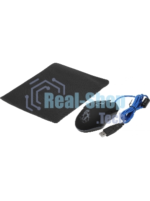 Мышь проводная Defender Sky Dragon GM-090L черный, 3200 dpi, USB, кнопки - 6
