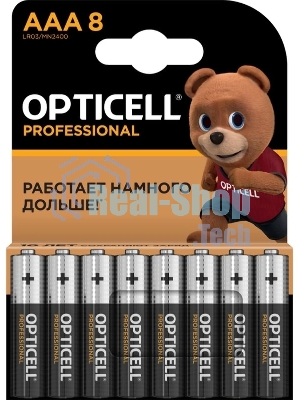Батарея Opticell Professional AAA AAA (8шт) блистер