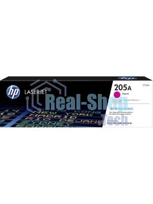 Картридж лазерный HP CF533A (HP 205A) пурпурный для HP LaserJet M180/M181 900 страниц.