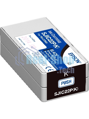 Картридж струйный SJIC22P(K): INK CARTRIDGE FOR TM-C3500 черный