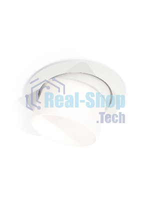 Комплект встраиваемого поворотного светильника Ambrella light XC7651085 SWH/FR белый песок/белый матовый MR16 GU5.3 (C7651, N7170)