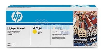 Картридж лазерный HP CE742A желтый Color LJ CP5225 (7300 стр.)