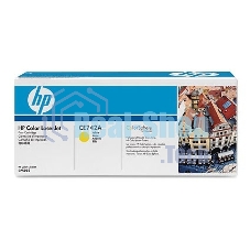 Картридж лазерный HP CE742A желтый Color LJ CP5225 (7300 стр.)