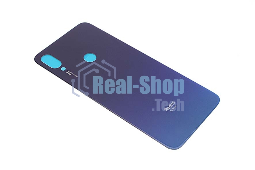 Задняя крышка для Xiaomi Redmi Note 7 голубая