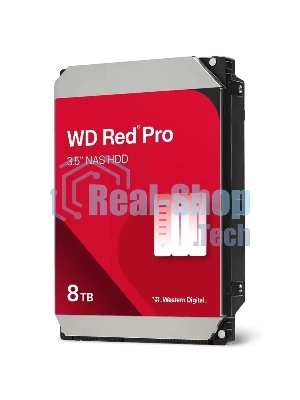 Жесткий диск WD SATA-III 8Tb WD8005FFBX NAS Red Pro (7200rpm) 256Mb 3.5