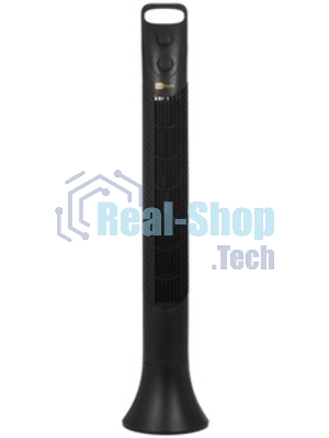 Вентилятор AURUM AKCF-9243ST чёрный, напольный, 40 Вт, 3 скорости, 20 см