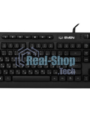 Клавиатура SVEN KB-G8200 проводная, USB Type-A, чёрный