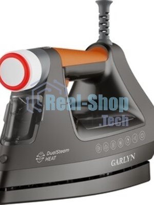 Утюг Garlyn GT-600 Pro белый/серый, 3000 Вт, 50 г/мин, 300 г/мин, 300 мл